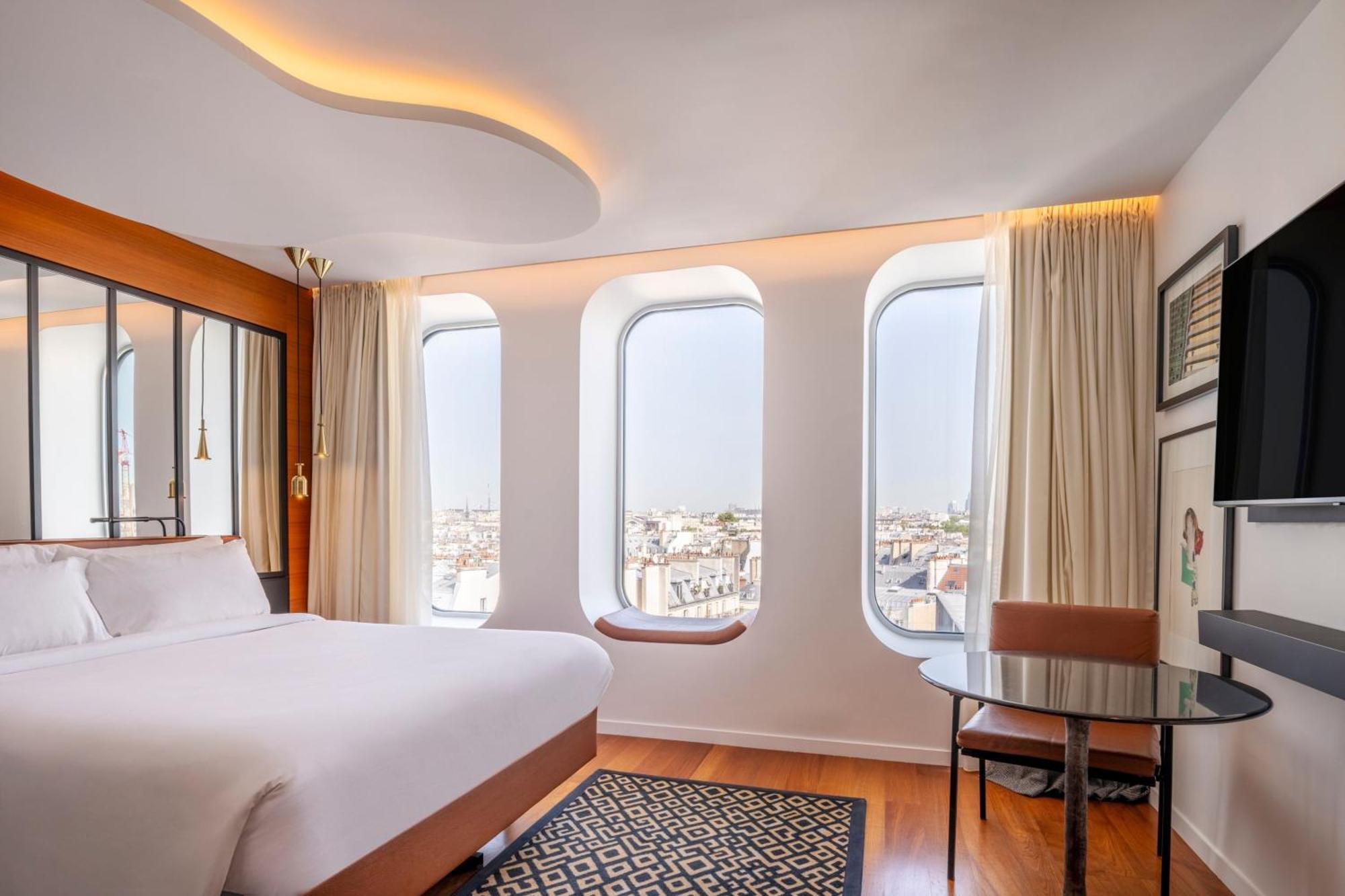 Chambre Vue Urbaine - Vue sur Toits de Paris