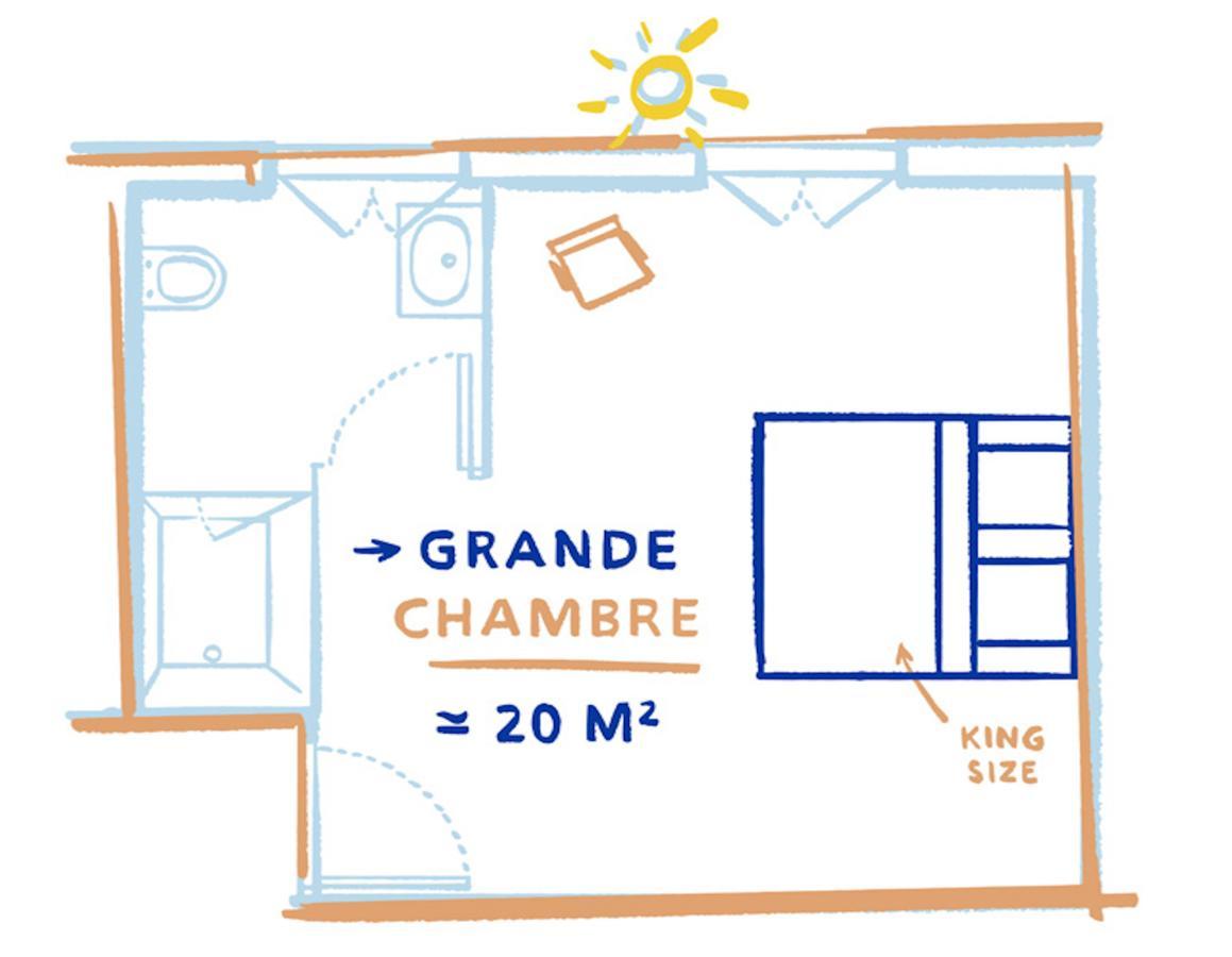 Chambre Double Lit King Size